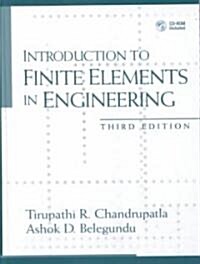 [중고] Introduction to Finite Elements in Engineering (Hardcover, CD-ROM, 3rd)