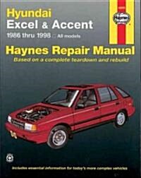 Hyundai Excel & Accent Automotive Repair Manual (Paperback)