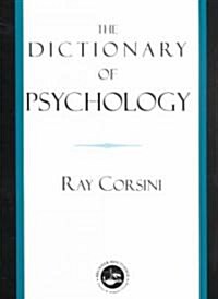 The Dictionary of Psychology (Paperback)