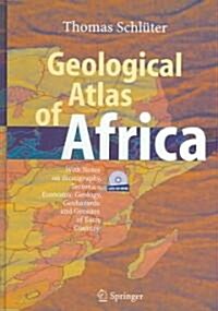 Geological Atlas of Africa (Hardcover, CD-ROM)