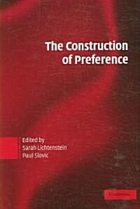 The Construction of Preference (Paperback)