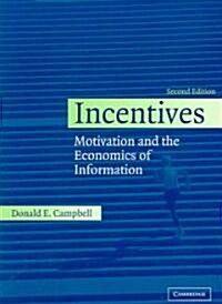 [중고] Incentives : Motivation and the Economics of Information (Paperback, 2 Revised edition)