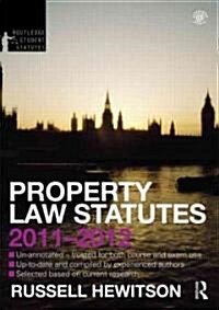 Property Law Statutes 2011-2012 (Paperback)