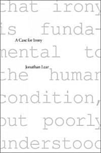 [중고] A Case for Irony (Hardcover)