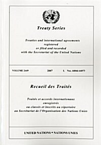 Treaty Series/ Recueil Des Traites (Paperback)