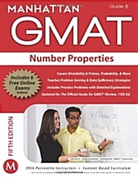 Manhattan GMAT Number Properties, Guide 5 [With Web Access] (Paperback, 5)
