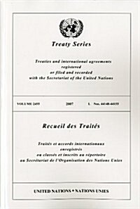 Treaty Series/ Recueil Des Traites (Paperback)