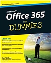 Office 365 for Dummies (Paperback)