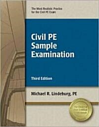 Civil PE Sample Examination (Paperback, 3rd)