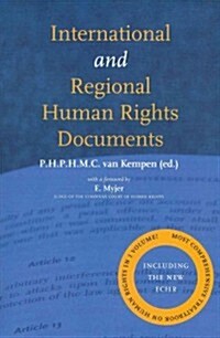 International and Regional Human Rights Documents (Paperback)