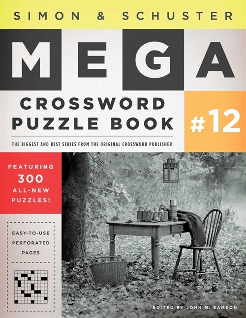 Simon & Schuster Mega Crossword Puzzle Book #12 (Paperback)