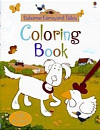 Usborne Farmyard Tales Coloring Book (Paperback)