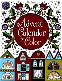 Advent Calendar to Color (Board Books)