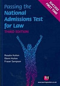 Passing the National Admissions Test for Law (LNAT) (Paperback, 3 Revised edition)