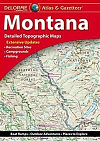 Delorme Atlas & Gazetteer: Montana (Paperback, 10)