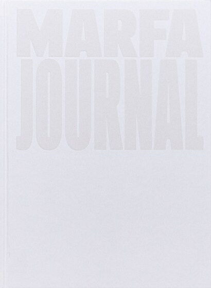 Marfa Journal (반년간 영국판): 2017년 No.7