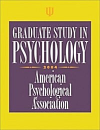 Graduate Study in Psychology 2004 (Paperback, Revised)