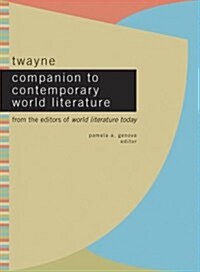 Twayne Companion to Contmpry W (Hardcover)