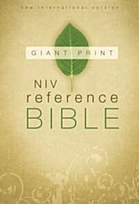 Reference Bible-NIV-Giant Print (Hardcover)