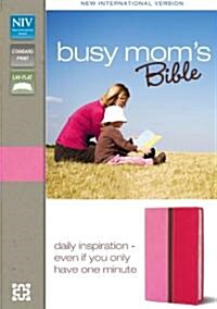 Busy Moms Bible-NIV: Daily Inspiration Even If You Only Have One Minute (Imitation Leather)