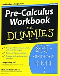 Pre-Calculus Workbook For Dummies (Paperback, 2nd Edition)