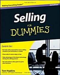 Selling for Dummies (Paperback, 3rd)