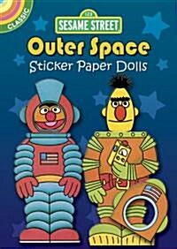 Sesame Street Classic Outer Space Sticker Paper Dolls (Paperback, STK)