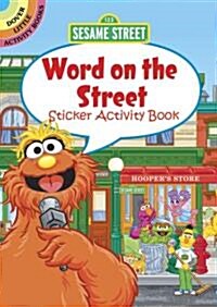 Sesame Street Word on the Street Sticker Activity Book (Paperback, STK)