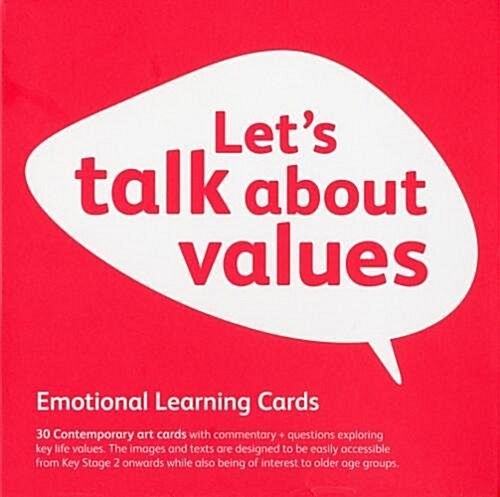 Let’s talk about values : Shiraz Bayjoo: Emotional Learning Cards (Multiple-component retail product, boxed)