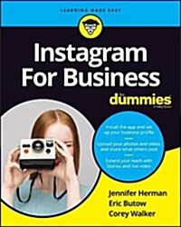 INSTAGRAM FOR BUSINESS FOR DUMMIES (Paperback)