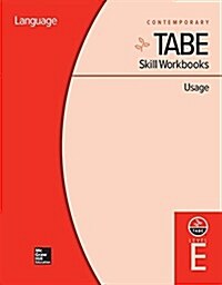 Tabe Skill Workbooks Level E: Usage (10 Copies) (Hardcover)