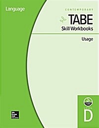 Tabe Skill Workbooks Level D: Usage - 10 Pack (Paperback)