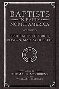 Baptists in Early North Americ (Hardcover)