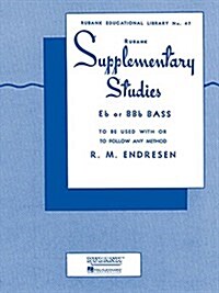 Supplementary Studies: Bass/Tuba in C (B.C.) (Paperback)