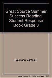 Summer Success Reading: Student Response Book Grade 3 (Paperback, 2)