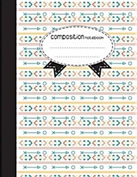 Composition Notebook, 8.5 X 11, 110 Pages: Boho Style: (School Notebooks) (Paperback)