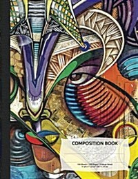 Urban Graffiti Art Composition Notebook, College Ruled: Lined Student Exercise Book (Paperback)