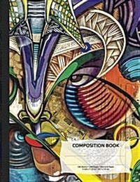 Urban Graffiti Art Composition Notebook, Dotted Grid Journal Paper: Dot Notebook for Bullet Journaling (Paperback)