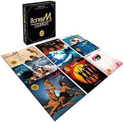 [수입] Boney M. - Complete [9LP Box Set][The Original Album Box]