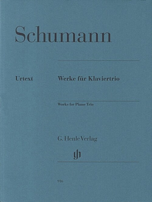 슈만 피아노트리오 Op. 63 (HN916)