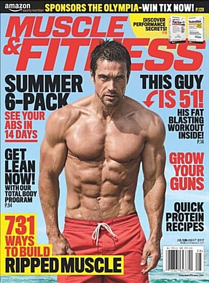 Muscle & Fitness (월간 미국판): 2017년 07/08월호