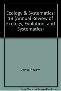 Annual Review of Ecology and Systematics (Hardcover)