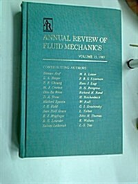 Annual Review of Fluid Mechanics (Hardcover)