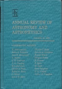 Annual Review of Astronomy and Astrophysics (Hardcover)