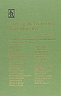 Annual Review of Psychology (Hardcover)