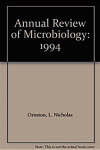 Annual Review of Microbiology (Hardcover)