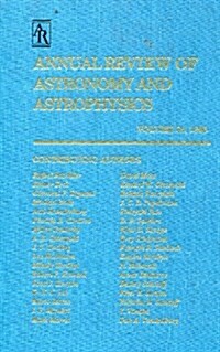 Annual Review of Astronomy and Astrophysics (Hardcover)