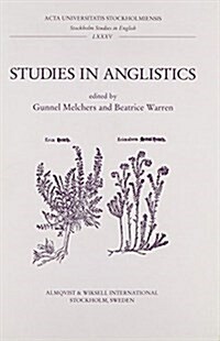 Studies in Anglistics (Hardcover)
