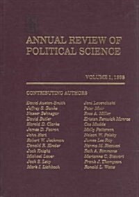 Annual Review of Political Science (Hardcover)