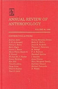 Annual Review of Anthropology (Hardcover)